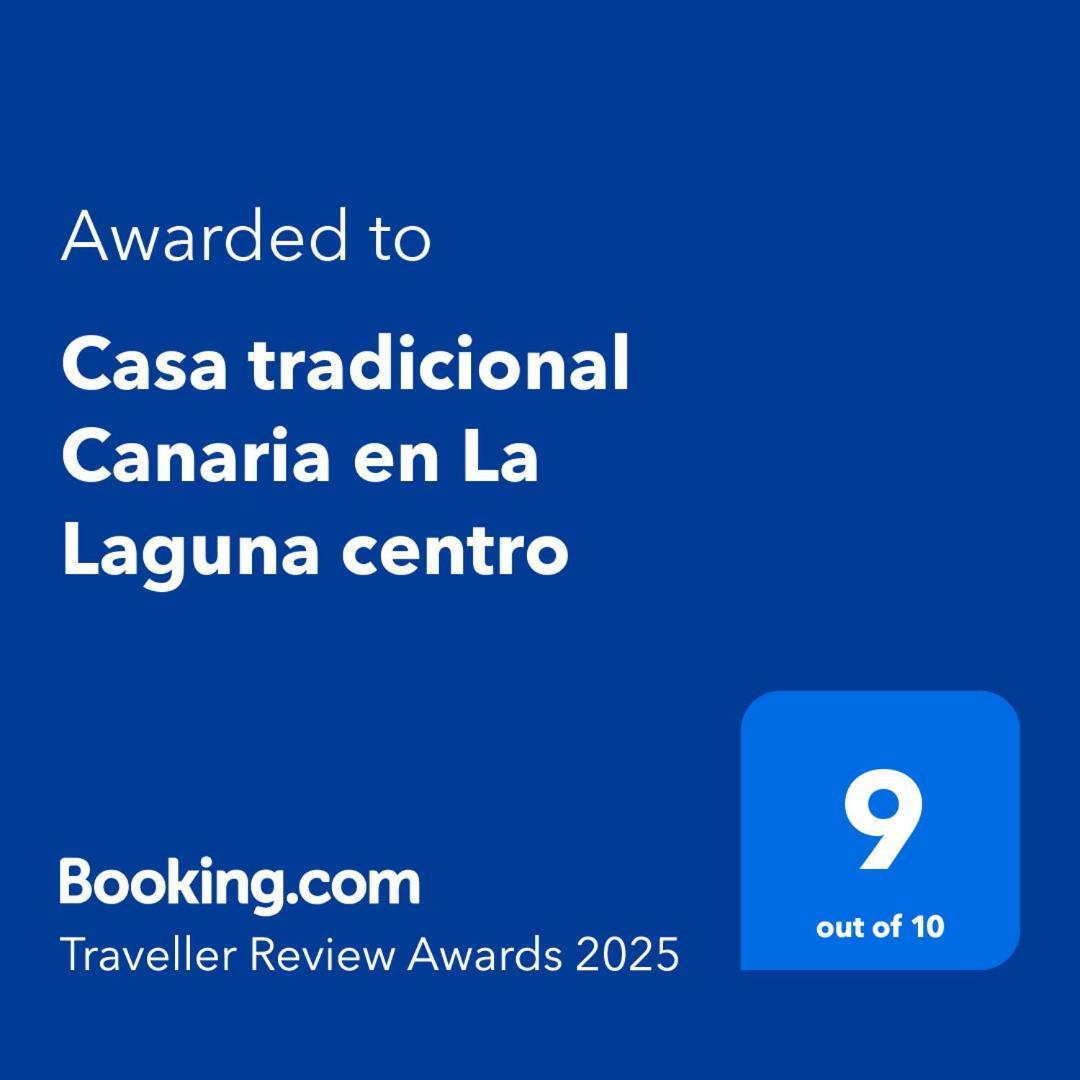 Casa Tradicional Canaria En La Laguna Centro Exterior photo